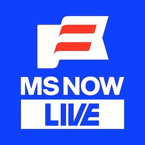 MS NOW Live Audio (MSNBC) LOGO MS NOW Live Audio (MSNBC) LOGO