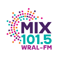 WRAL Mix 101.5 FM LOGO WRAL Mix 101.5 FM LOGO