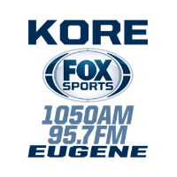 Fox Sports Eugene - KORE 1050 AM & 95.7 FM LOGO