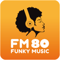FM 80 FUNKY MUSIC LOGO FM 80 FUNKY MUSIC LOGO