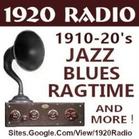 1920 Radio Jazz Blues Ragtime LOGO 1920 Radio Jazz Blues Ragtime LOGO