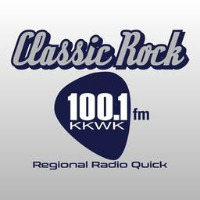 KKWK Classic Rock 100.1 FM LOGO KKWK Classic Rock 100.1 FM LOGO