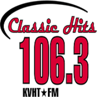 KVHT Classic Hits 106.3 FM LOGO KVHT Classic Hits 106.3 FM LOGO
