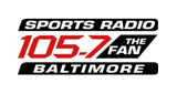 105.7 The Fan LOGO