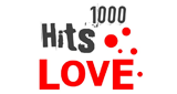 1000 HITS Love LOGO