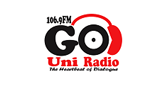 GO UNI 106.9 FM LOGO