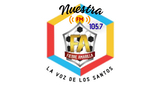 La voz de los Santos LOGO