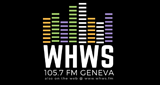 WHWS-LP 105.7FM Hobart and William Smith College Radio LOGO