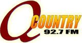 Qcountry 92.7 - KSJQ LOGO
