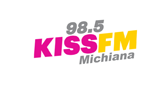 98.5 KISS FM LOGO