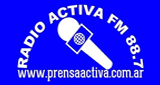 Radio Activa San Juan FM 88.7 LOGO