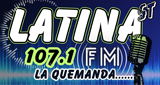 Latina Fm 107.1 La Que Manda LOGO
